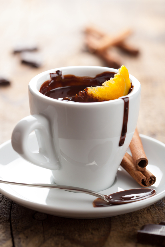 Spiced Orange Hot Chocolate