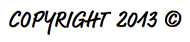 Copyright 2013